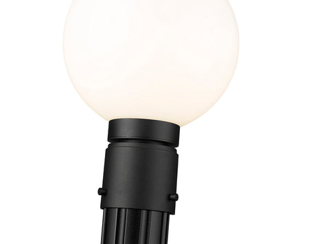 Z-Lite - 597PHM-519P-BK - One Light Outdoor Post Mounted Fixture - Laurent - Black