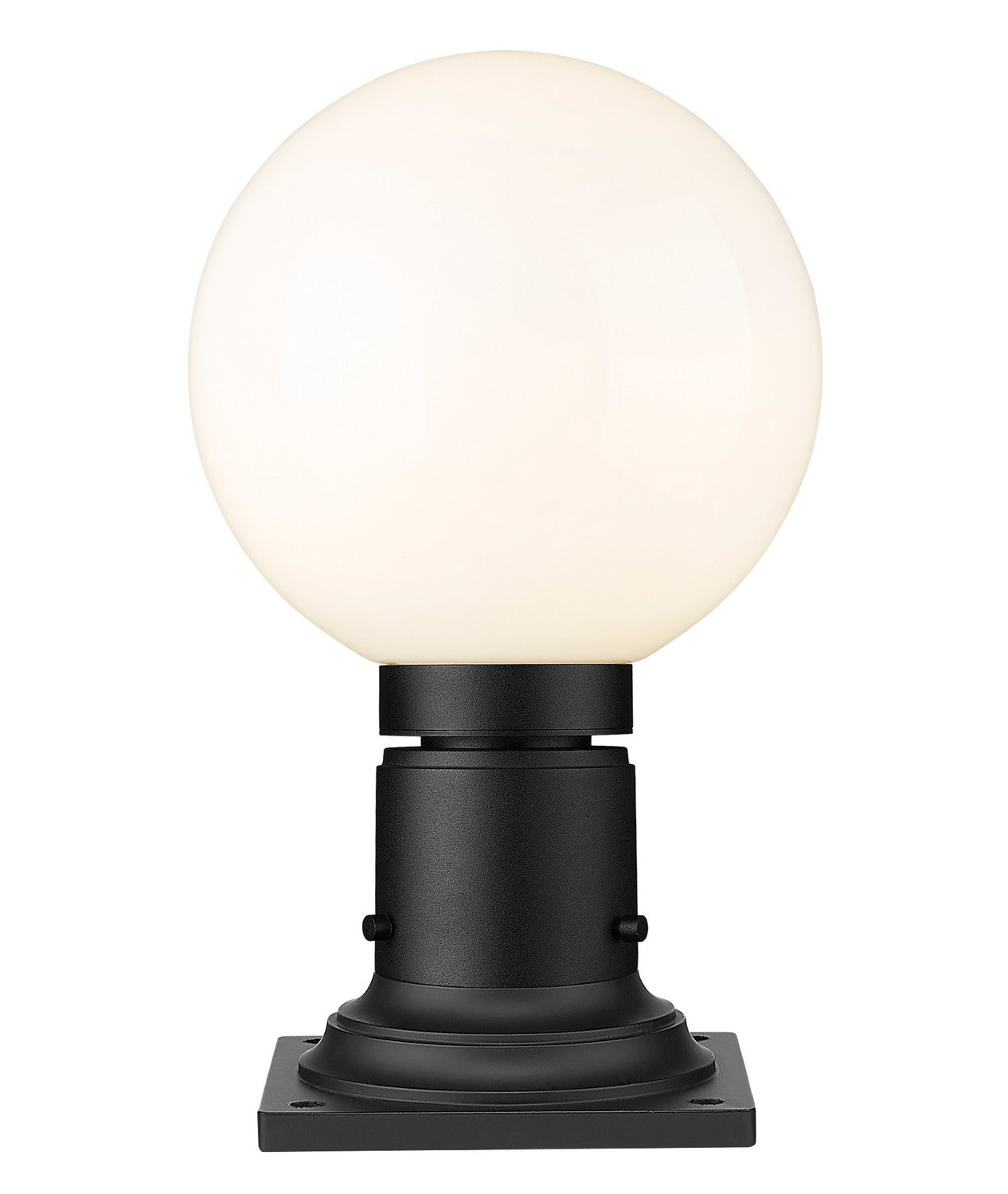 Z-Lite - 597PHM-533PM-BK - One Light Outdoor Pier Mounted Fixture - Laurent - Black