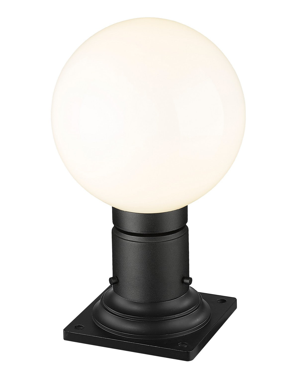 Z-Lite - 597PHM-533PM-BK - One Light Outdoor Pier Mounted Fixture - Laurent - Black