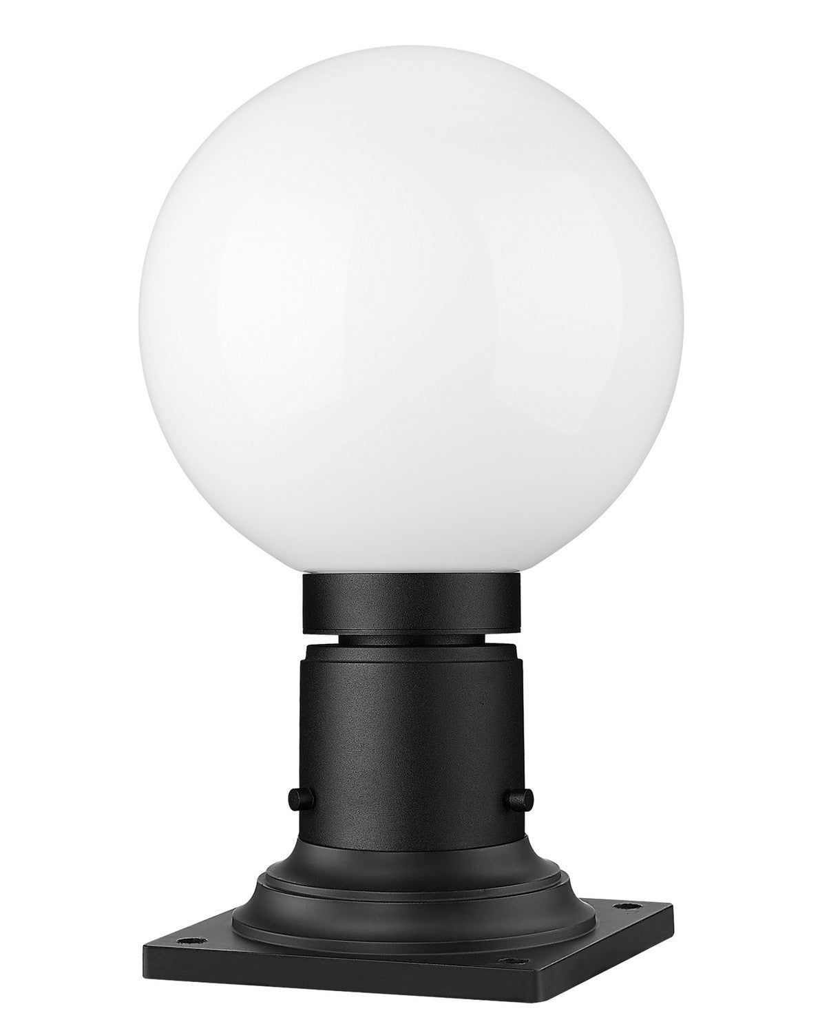 Z-Lite - 597PHM-533PM-BK - One Light Outdoor Pier Mounted Fixture - Laurent - Black