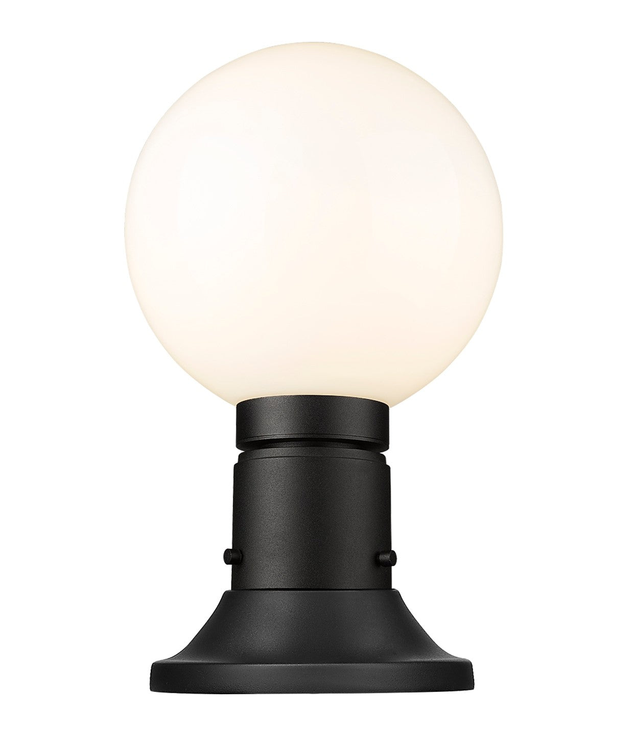 Z-Lite - 597PHM-553PM-BK - One Light Outdoor Pier Mounted Fixture - Laurent - Black