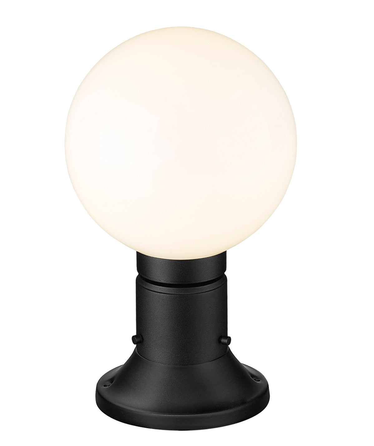 Z-Lite - 597PHM-553PM-BK - One Light Outdoor Pier Mounted Fixture - Laurent - Black