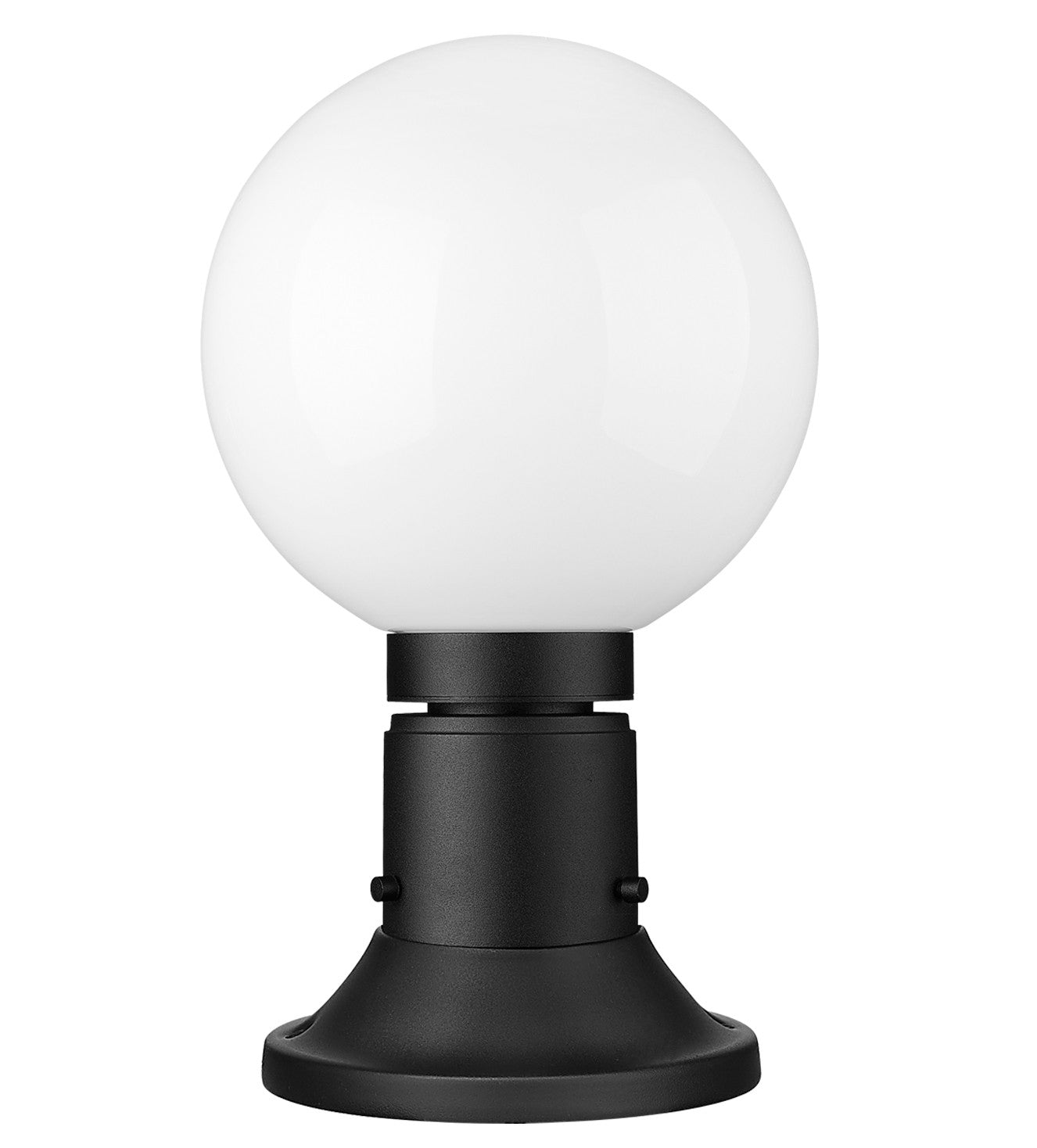 Z-Lite - 597PHM-553PM-BK - One Light Outdoor Pier Mounted Fixture - Laurent - Black