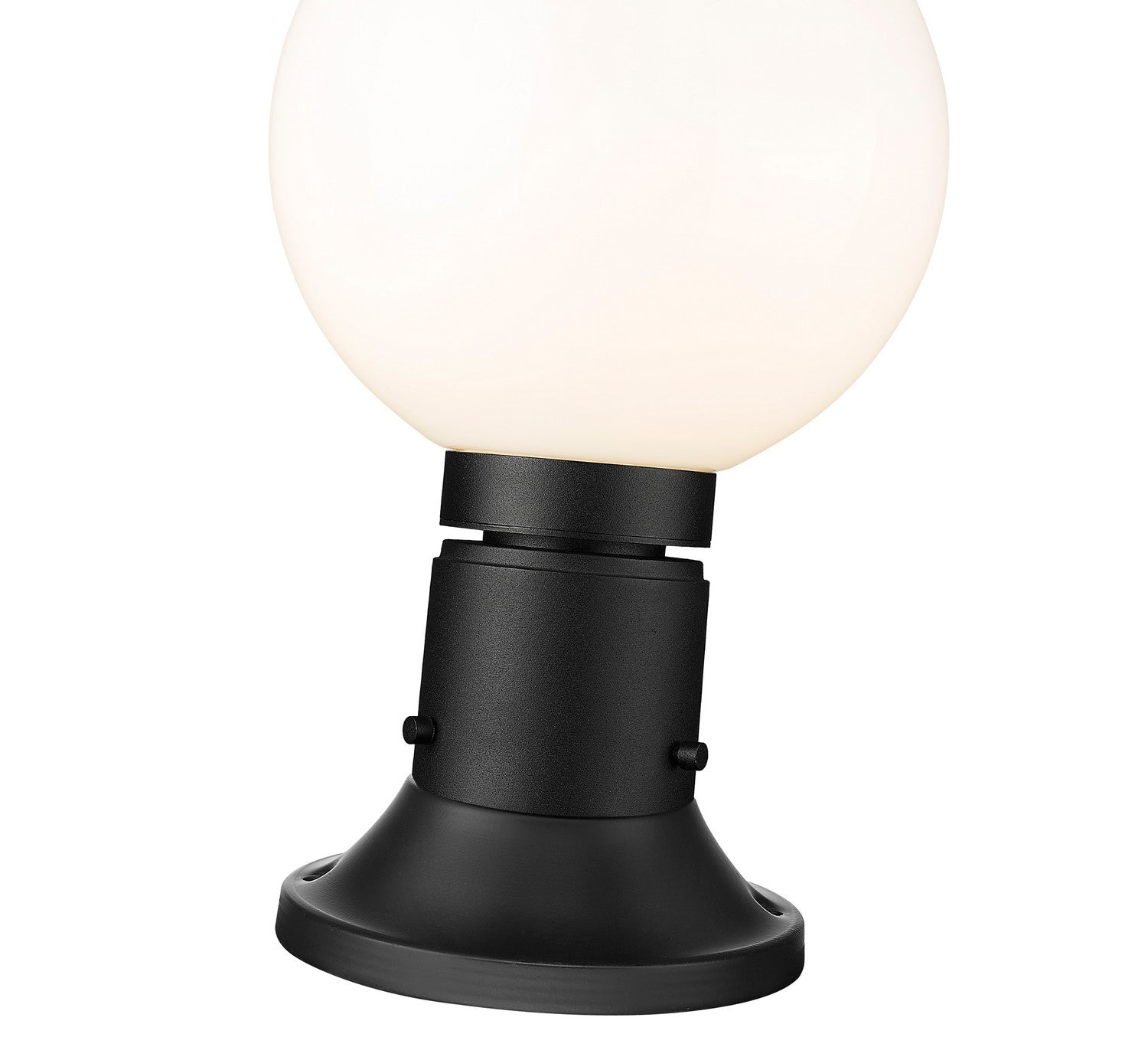 Z-Lite - 597PHM-553PM-BK - One Light Outdoor Pier Mounted Fixture - Laurent - Black