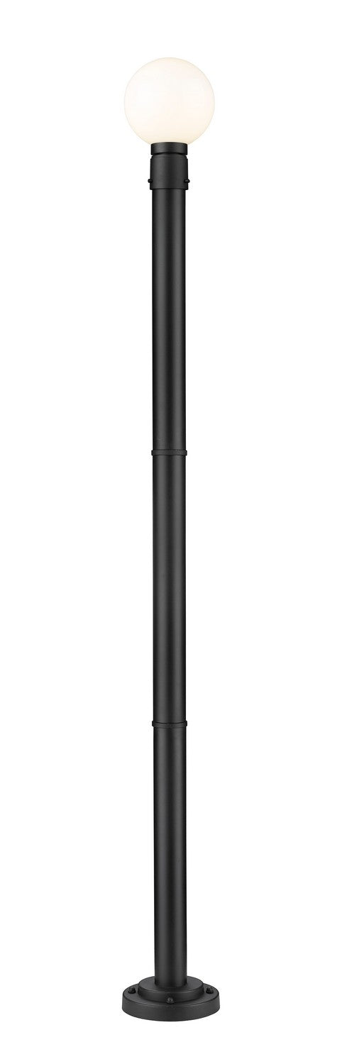 Z-Lite - 597PHM-567P-BK - One Light Outdoor Post Mounted Fixture - Laurent - Black