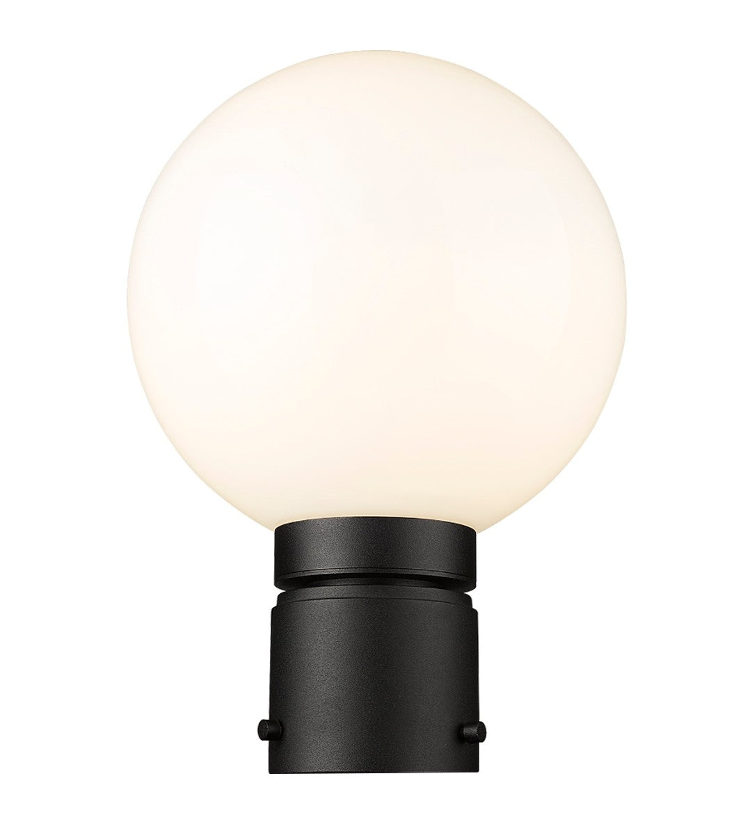 Z-Lite - 597PHM-BK - One Light Outdoor Post Mount Fixture - Laurent - Black