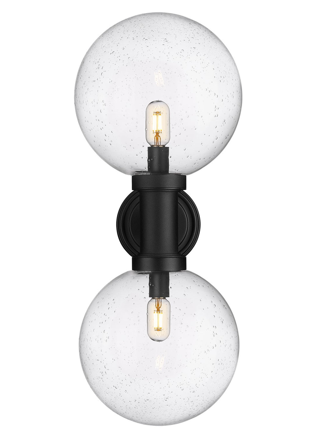 Z-Lite - 599B2-BK - Two Light Outdoor Wall Sconce - Laurent - Black