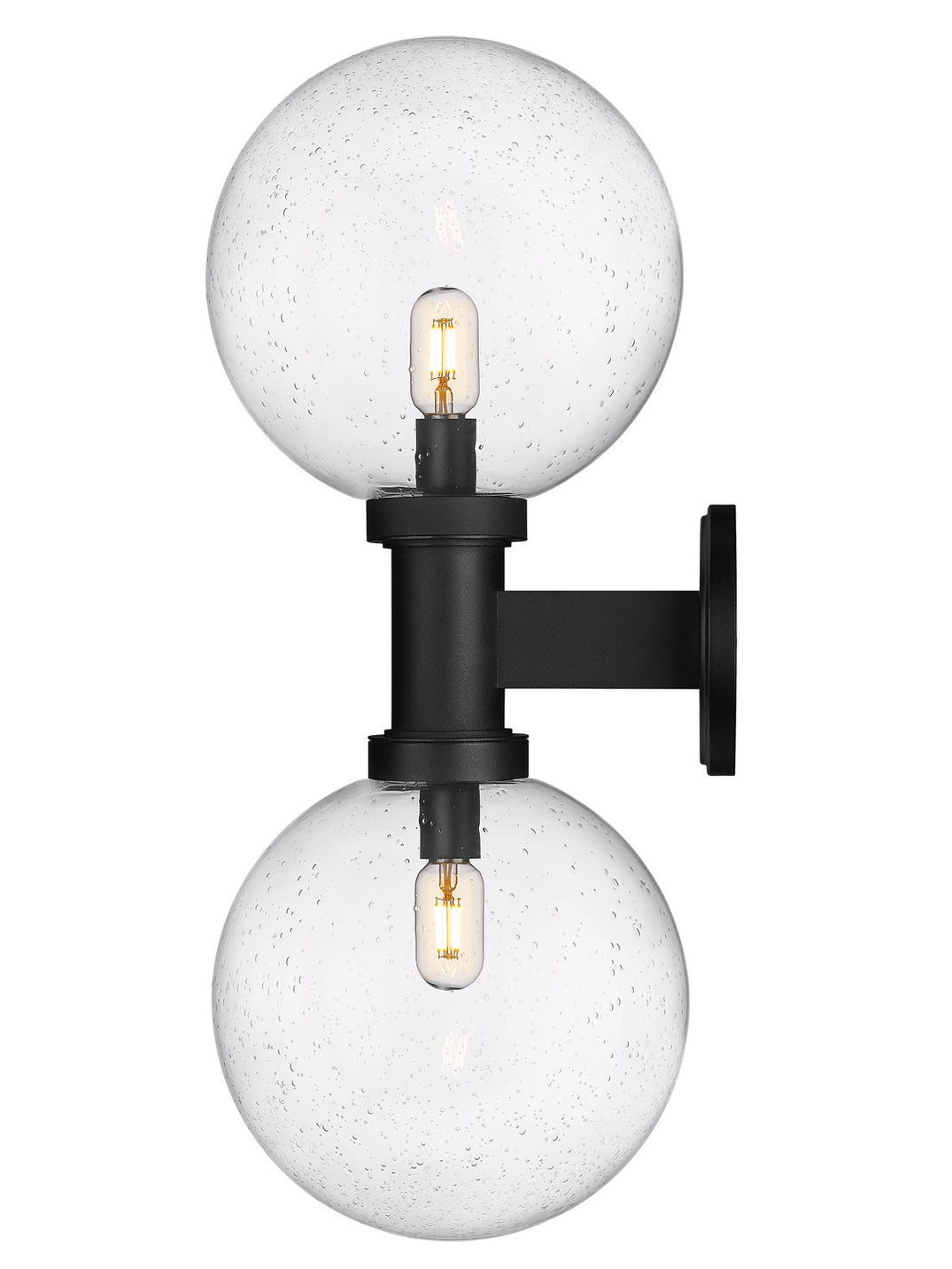 Z-Lite - 599B2-BK - Two Light Outdoor Wall Sconce - Laurent - Black