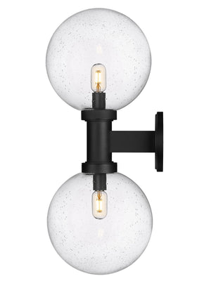 Z-Lite - 599B2-BK - Two Light Outdoor Wall Sconce - Laurent - Black