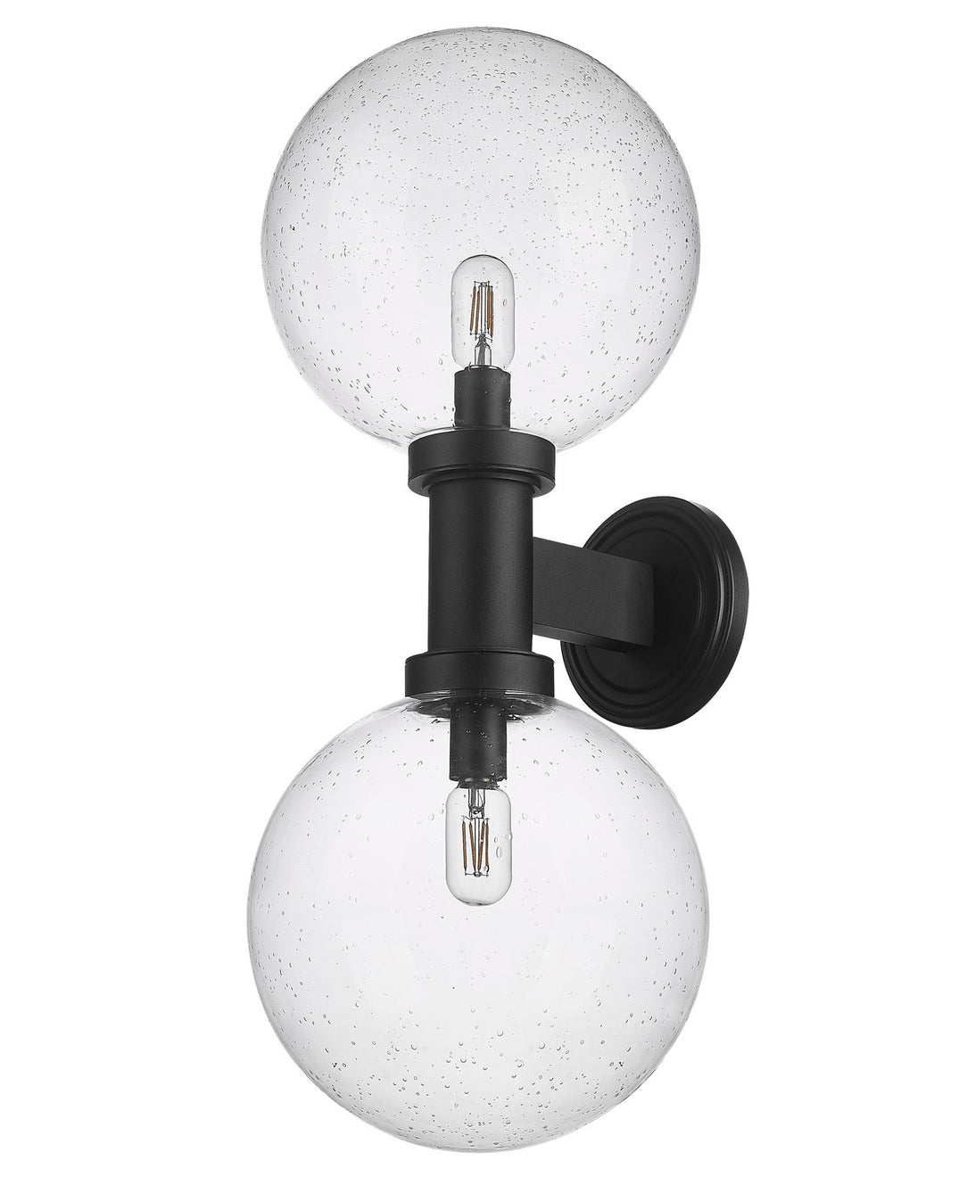 Z-Lite - 599B2-BK - Two Light Outdoor Wall Sconce - Laurent - Black