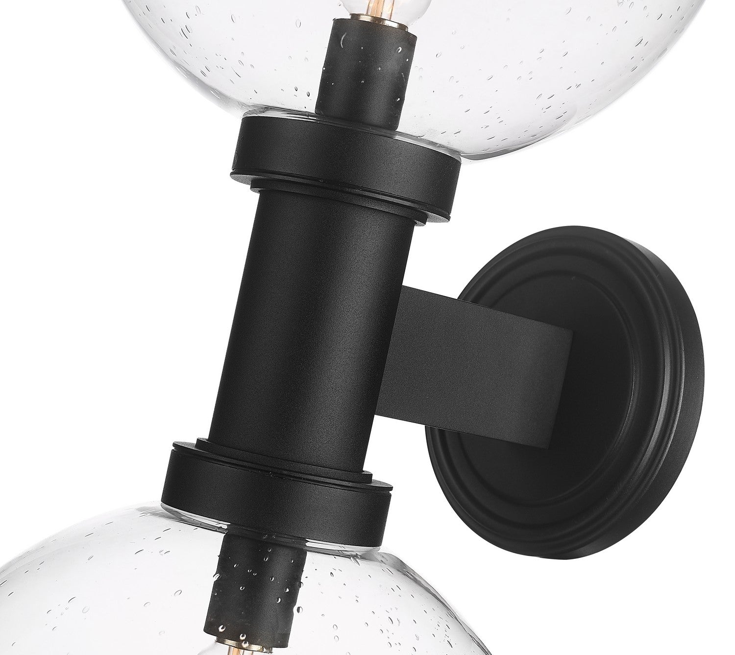 Z-Lite - 599B2-BK - Two Light Outdoor Wall Sconce - Laurent - Black
