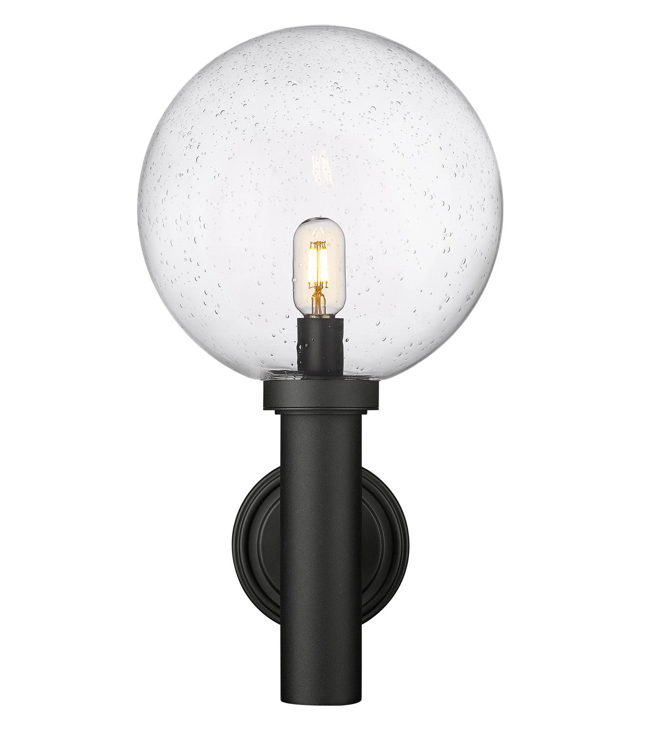 Z-Lite - 599B-BK - One Light Outdoor Wall Light - Laurent - Black