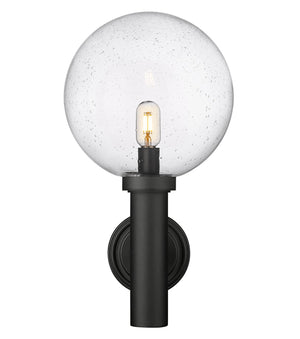 Z-Lite - 599B-BK - One Light Outdoor Wall Light - Laurent - Black