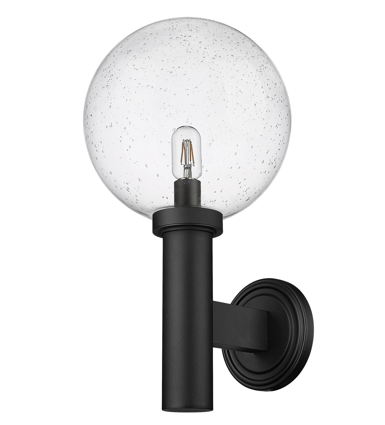 Z-Lite - 599B-BK - One Light Outdoor Wall Light - Laurent - Black