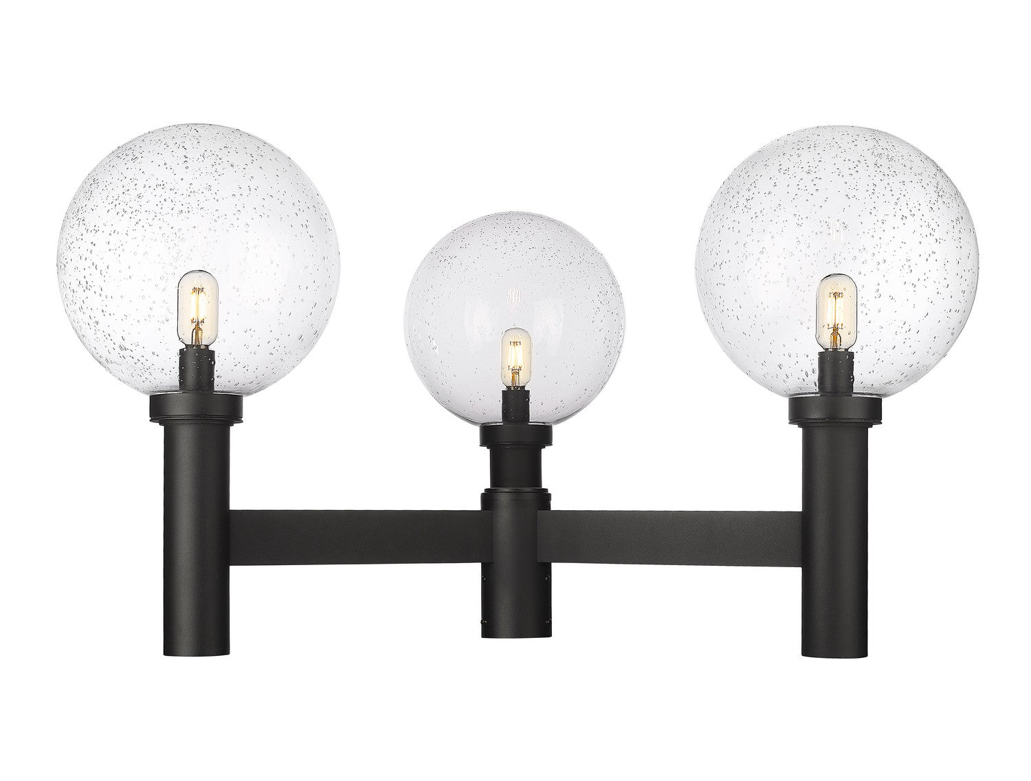 Z-Lite - 599BP3-BK - Three Light Outdoor Post Mount Fixture - Laurent - Black