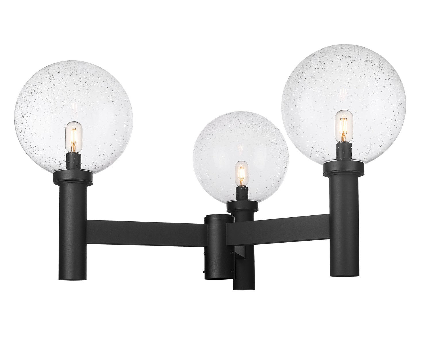Z-Lite - 599BP3-BK - Three Light Outdoor Post Mount Fixture - Laurent - Black