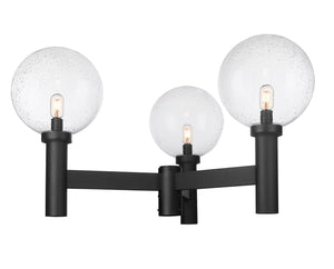 Z-Lite - 599BP3-BK - Three Light Outdoor Post Mount Fixture - Laurent - Black