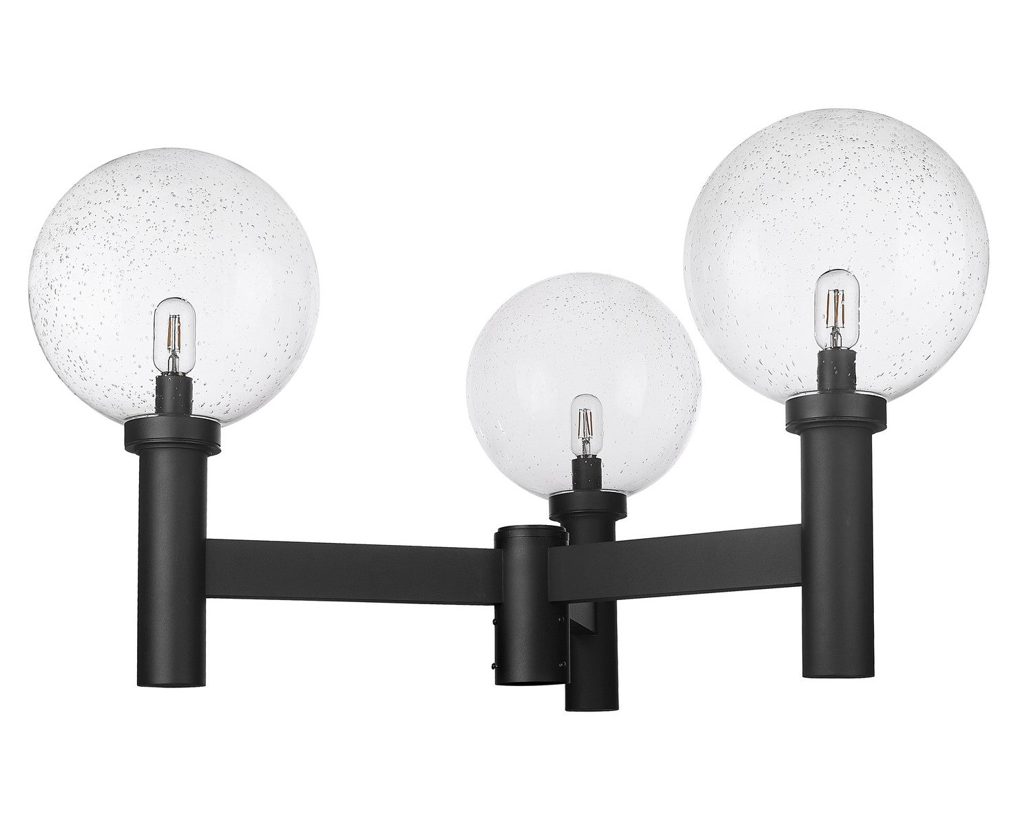 Z-Lite - 599BP3-BK - Three Light Outdoor Post Mount Fixture - Laurent - Black