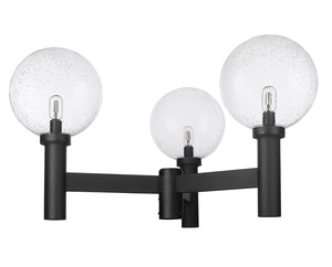 Z-Lite - 599BP3-BK - Three Light Outdoor Post Mount Fixture - Laurent - Black