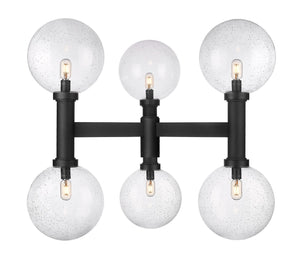 Z-Lite - 599BP6-BK - Six Light Outdoor Post Mount Fixture - Laurent - Black