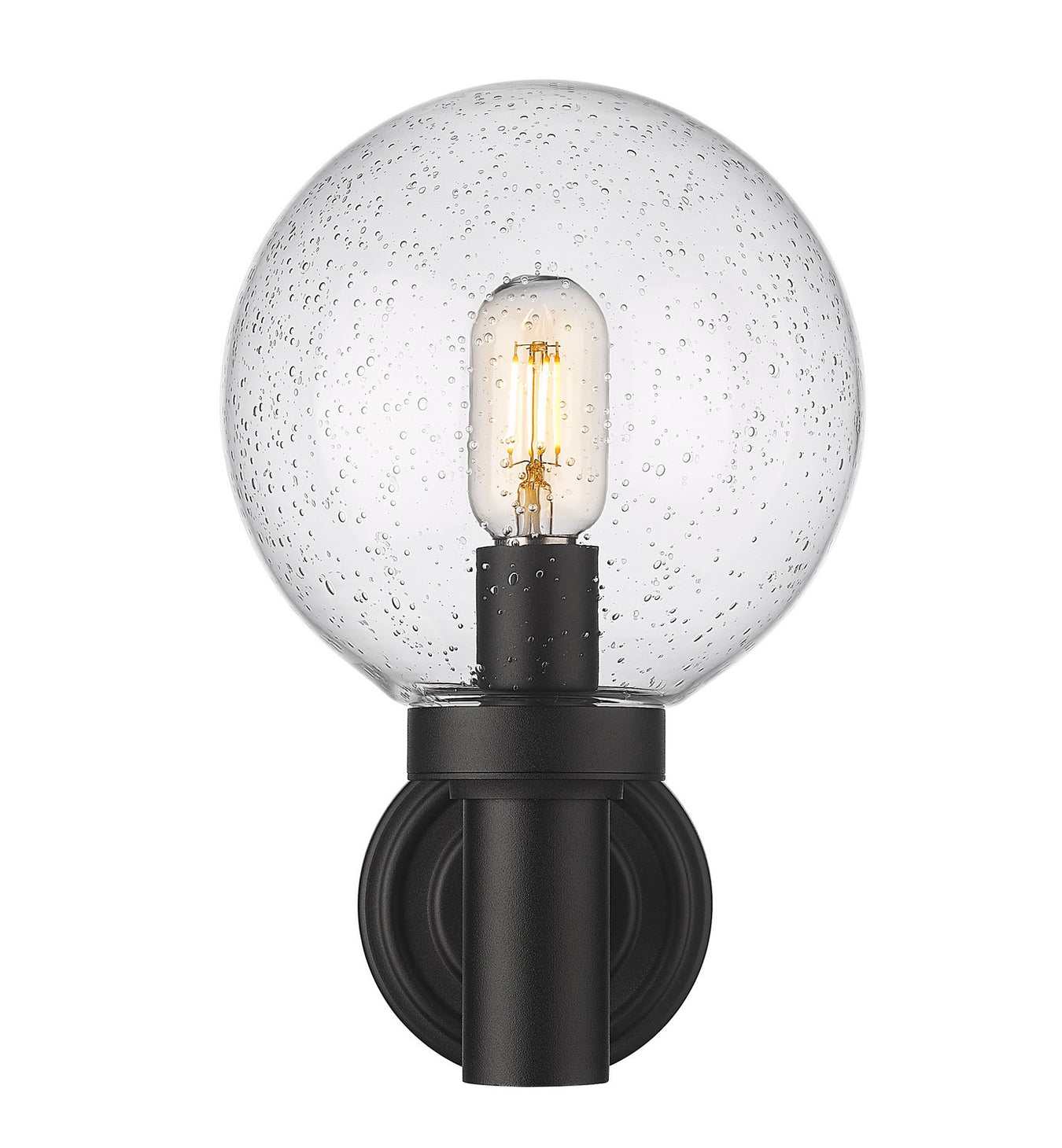 Z-Lite - 599M-BK - One Light Outdoor Wall Light - Laurent - Black