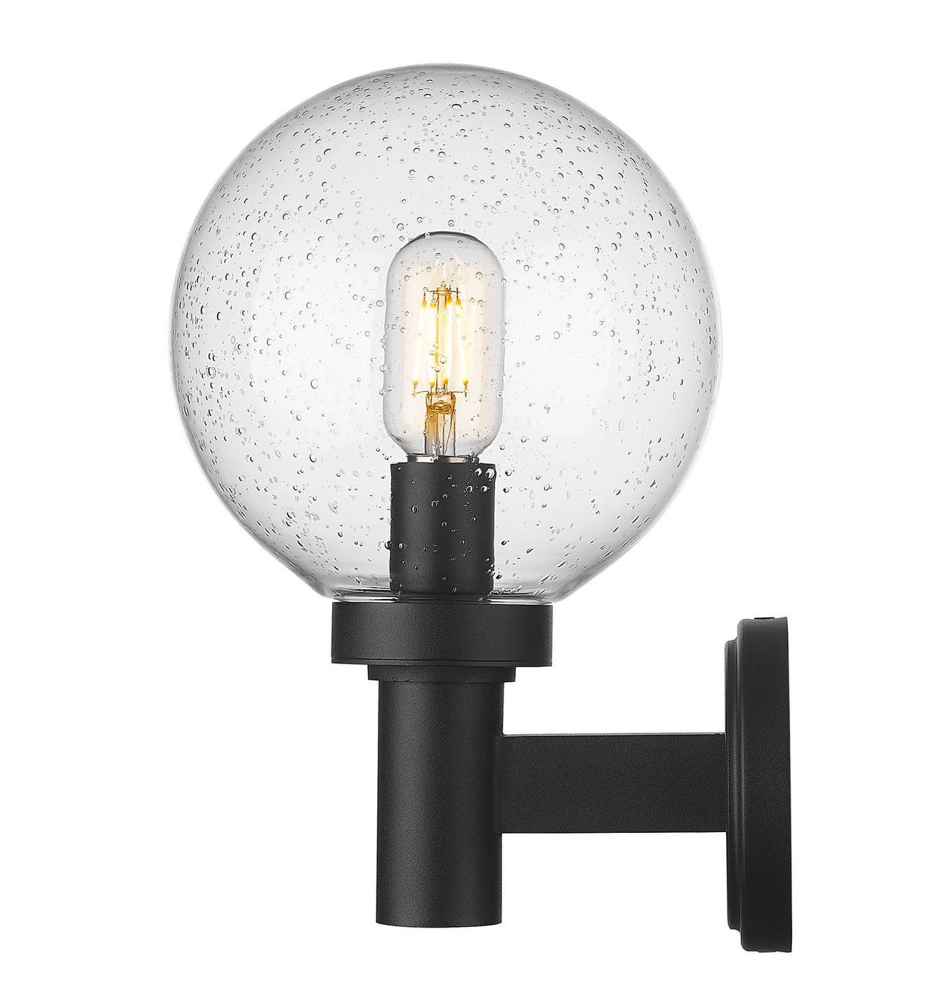 Z-Lite - 599M-BK - One Light Outdoor Wall Light - Laurent - Black