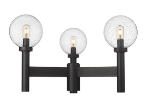 Z-Lite - 599MP3-BK - Three Light Outdoor Post Mount Fixture - Laurent - Black