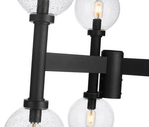 Z-Lite - 599MP6-BK - Six Light Outdoor Post Mount Fixture - Laurent - Black
