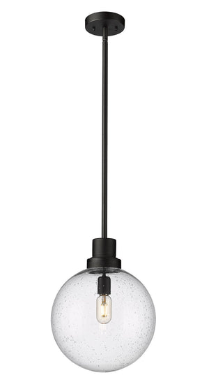 Z-Lite - 599P12-BK - One Light Outdoor Pendant - Laurent - Black