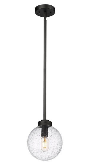 Z-Lite - 599P8-BK - One Light Outdoor Pendant - Laurent - Black