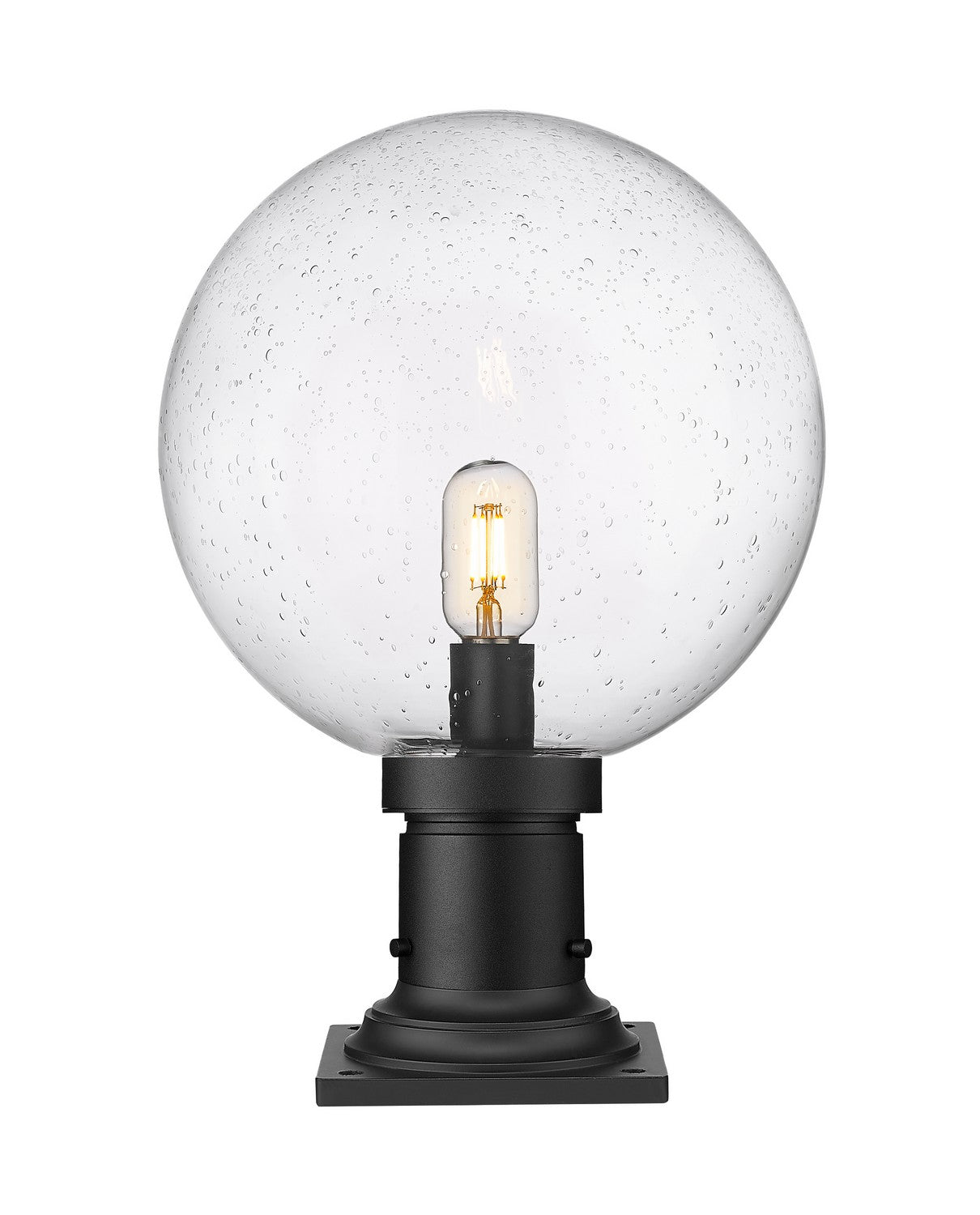 Z-Lite - 599PHB-533PM-BK - One Light Outdoor Pier Mounted Fixture - Laurent - Black