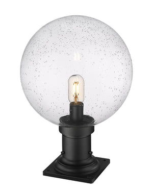 Z-Lite - 599PHB-533PM-BK - One Light Outdoor Pier Mounted Fixture - Laurent - Black
