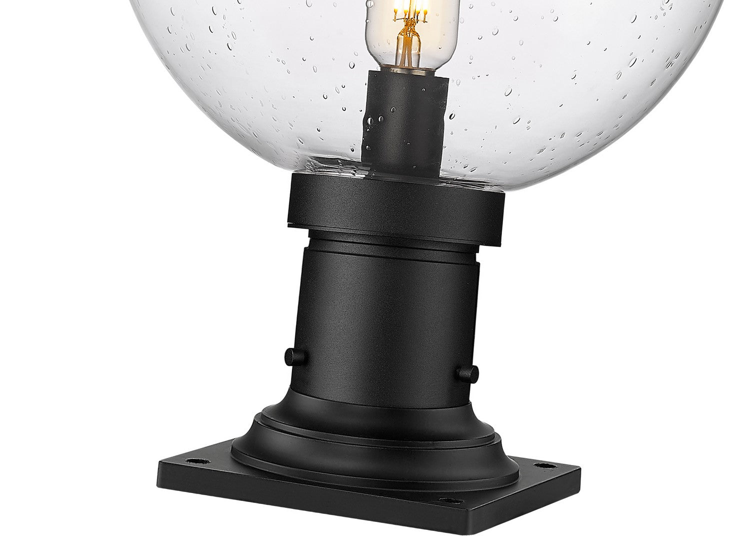 Z-Lite - 599PHB-533PM-BK - One Light Outdoor Pier Mount - Laurent - Black