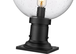 Z-Lite - 599PHB-533PM-BK - One Light Outdoor Pier Mounted Fixture - Laurent - Black