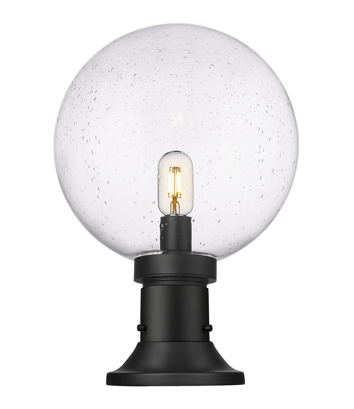 Z-Lite - 599PHB-553PM-BK - One Light Outdoor Pier Mounted Fixture - Laurent - Black