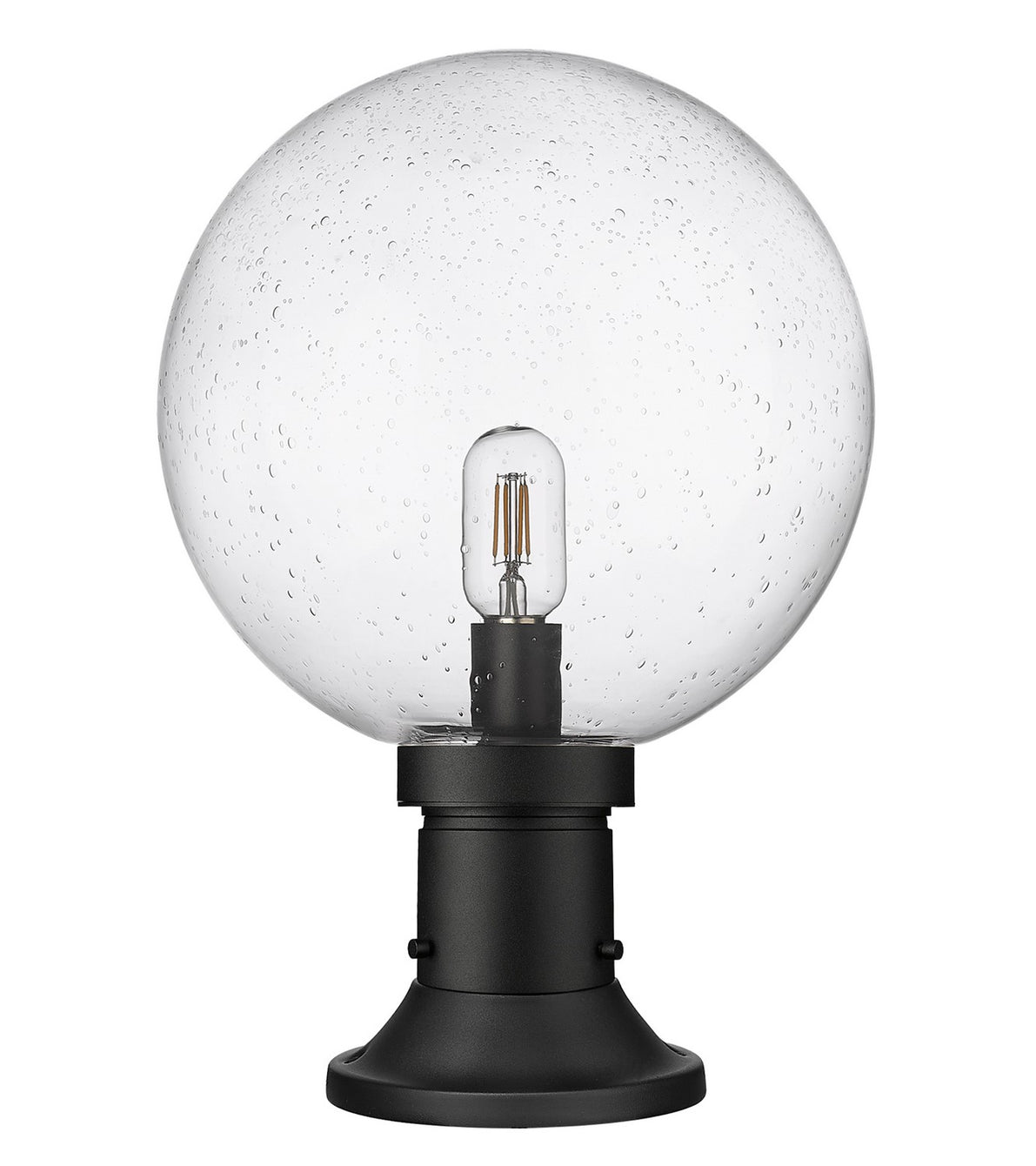 Z-Lite - 599PHB-553PM-BK - One Light Outdoor Pier Mounted Fixture - Laurent - Black