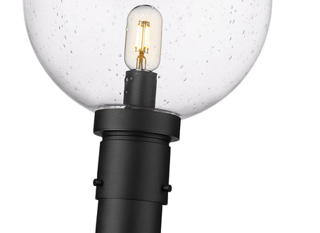 Z-Lite - 599PHB-567P-BK - One Light Outdoor Post Mounted Fixture - Laurent - Black