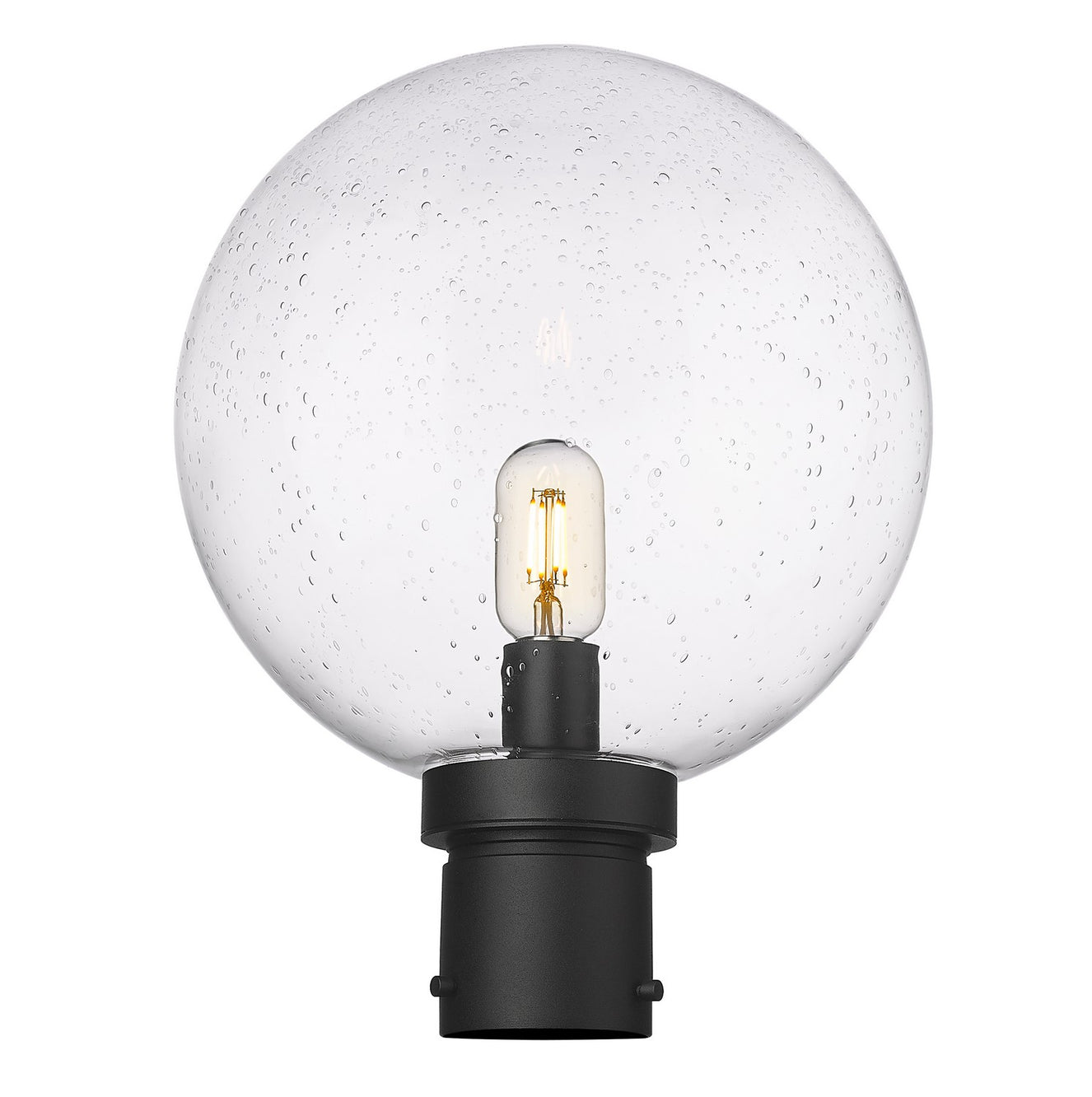 Z-Lite - 599PHB-BK - One Light Outdoor Post Mount Fixture - Laurent - Black