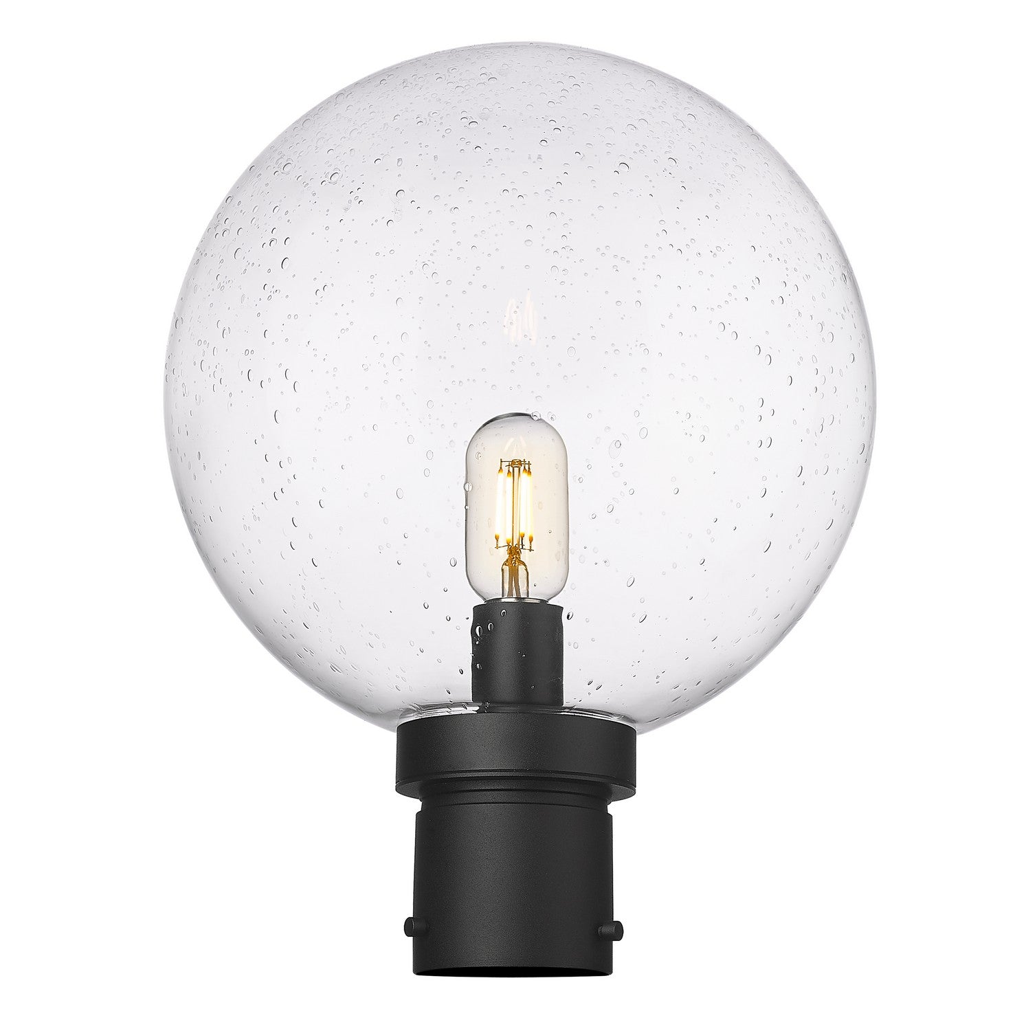 Z-Lite - 599PHB-BK - One Light Outdoor Post Mount Fixture - Laurent - Black