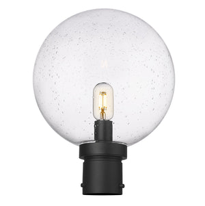 Z-Lite - 599PHB-BK - One Light Outdoor Post Mount Fixture - Laurent - Black