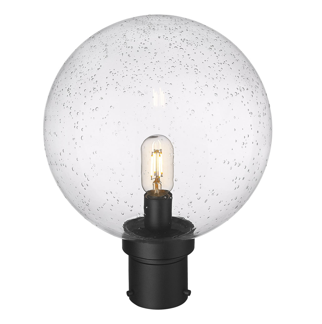 Z-Lite - 599PHB-BK - One Light Outdoor Post Mount Fixture - Laurent - Black
