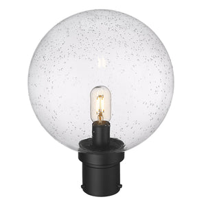Z-Lite - 599PHB-BK - One Light Outdoor Post Mount Fixture - Laurent - Black