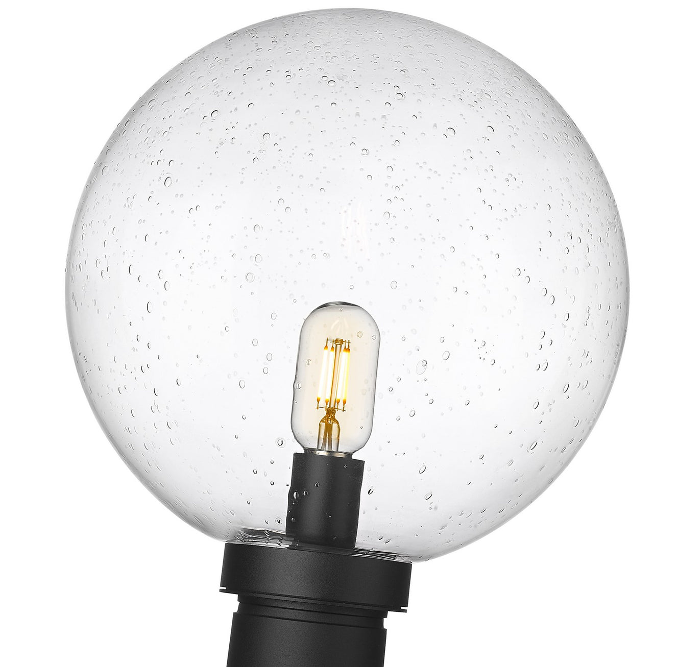 Z-Lite - 599PHB-BK - One Light Outdoor Post Mount Fixture - Laurent - Black