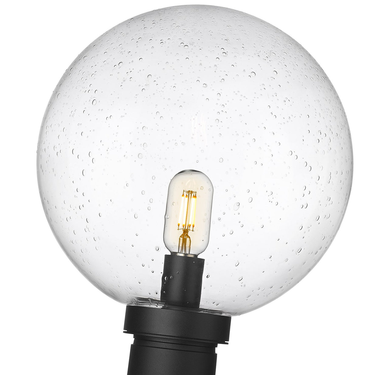 Z-Lite - 599PHB-BK - One Light Outdoor Post Mount Fixture - Laurent - Black