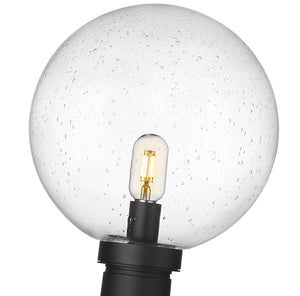 Z-Lite - 599PHB-BK - One Light Outdoor Post Mount Fixture - Laurent - Black