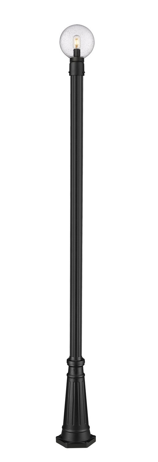 Z-Lite - 599PHM-519P-BK - One Light Outdoor Post Mounted Fixture - Laurent - Black