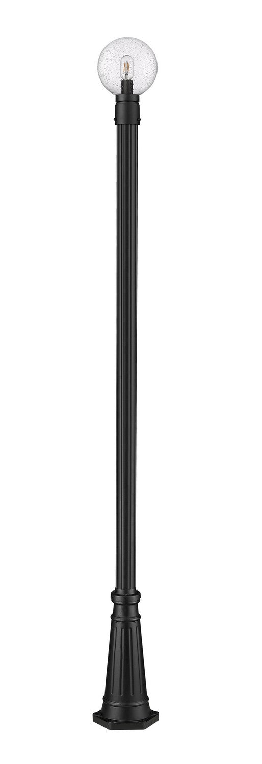 Z-Lite - 599PHM-519P-BK - One Light Outdoor Post Mounted Fixture - Laurent - Black