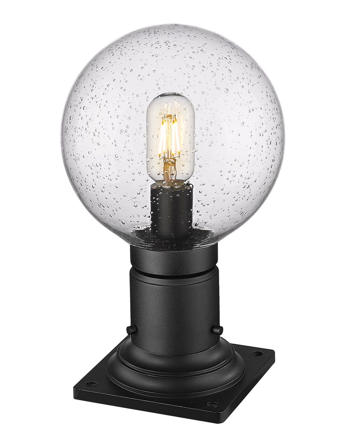 Z-Lite - 599PHM-533PM-BK - One Light Outdoor Pier Mounted Fixture - Laurent - Black