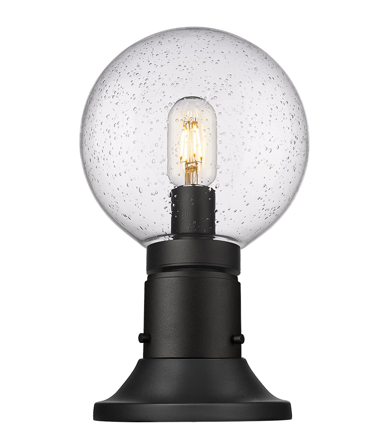 Z-Lite - 599PHM-553PM-BK - One Light Outdoor Pier Mounted Fixture - Laurent - Black