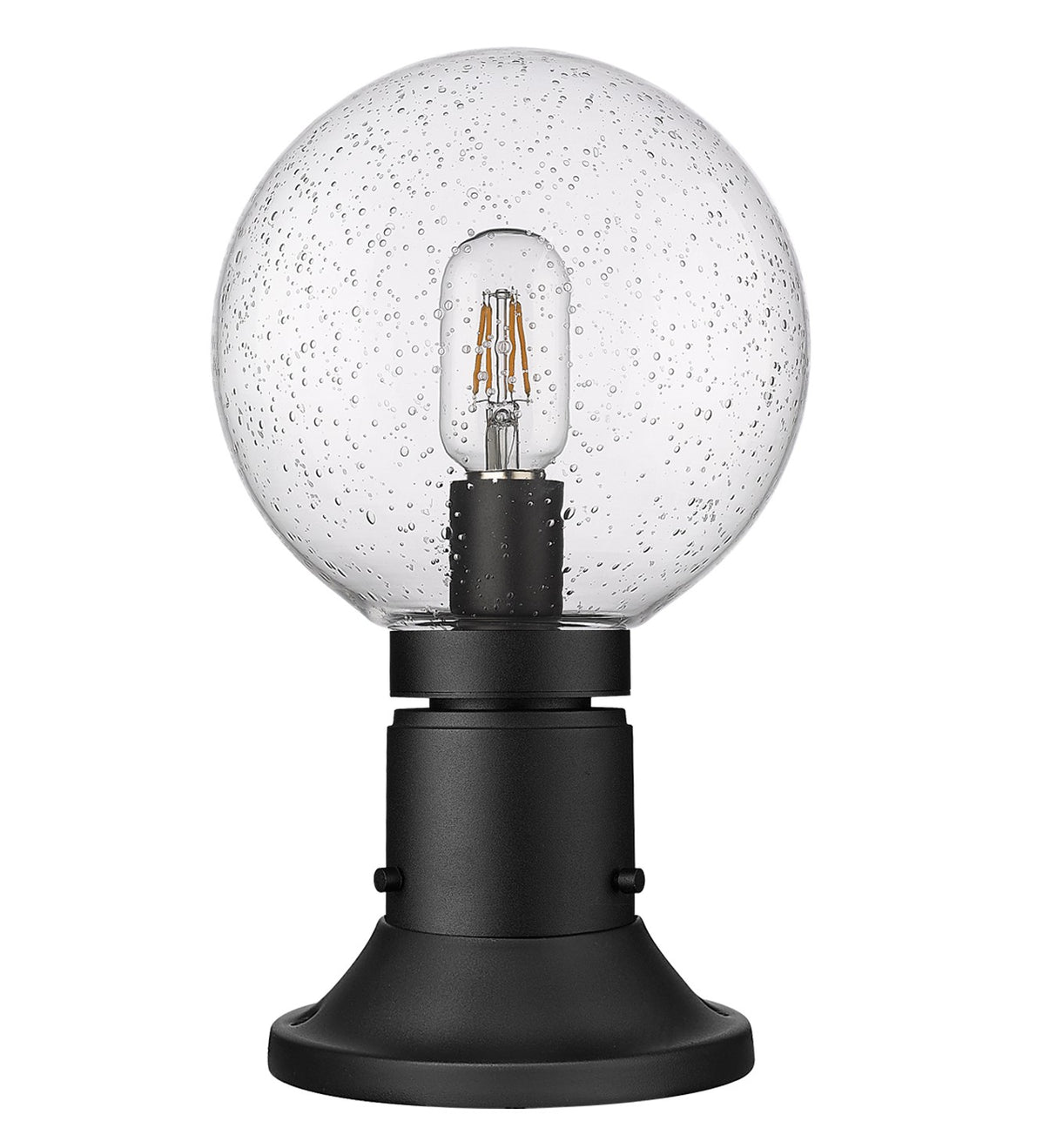 Z-Lite - 599PHM-553PM-BK - One Light Outdoor Pier Mounted Fixture - Laurent - Black